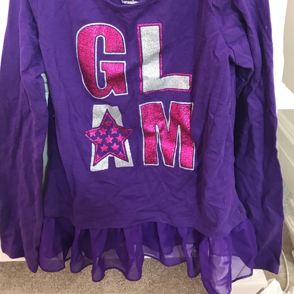 Purple girls shirt